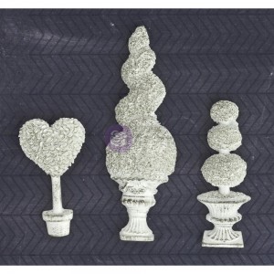 Shabby Chic Resin Treasures - Topiary